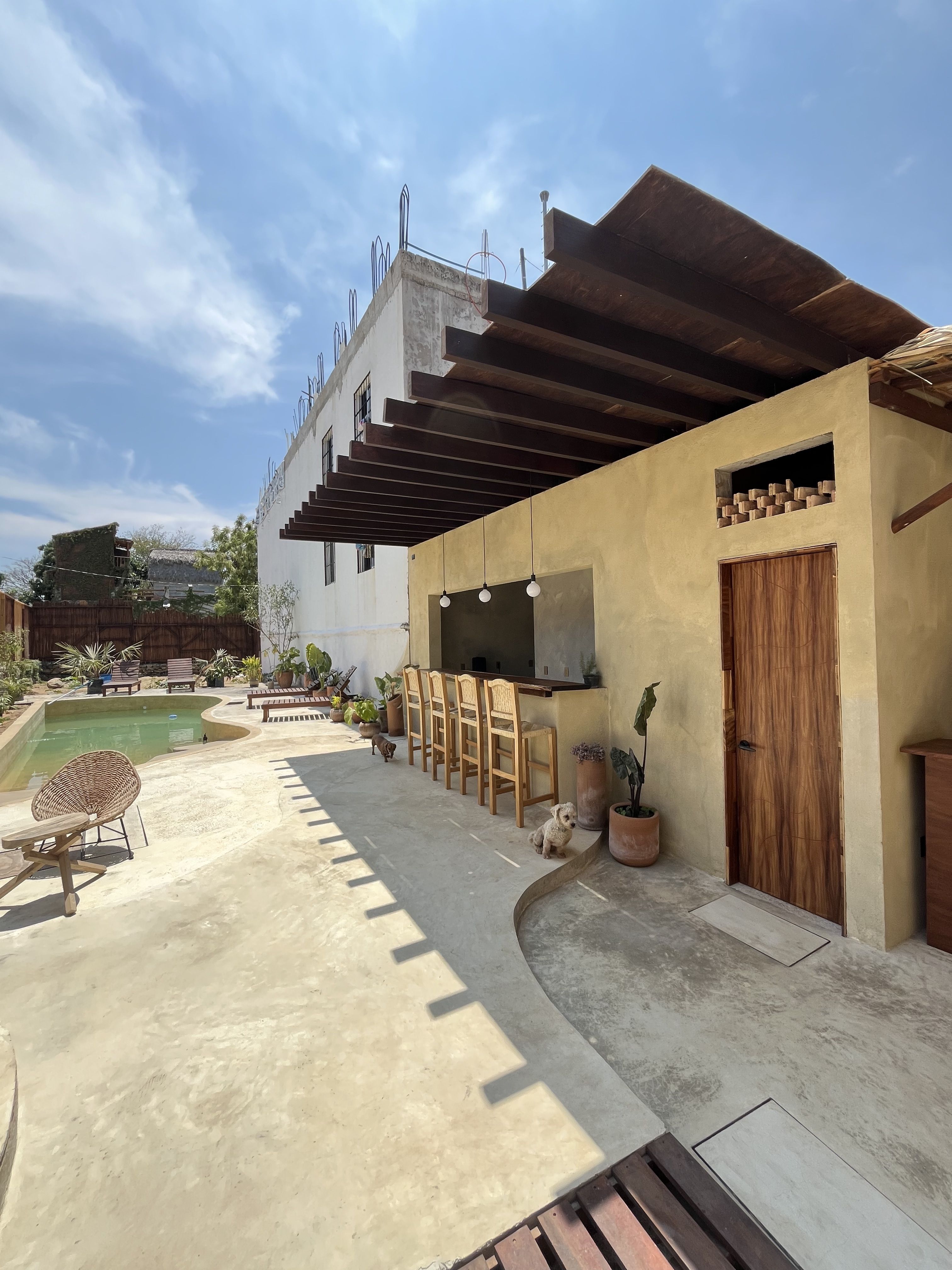 Alberca de Casa Nativa