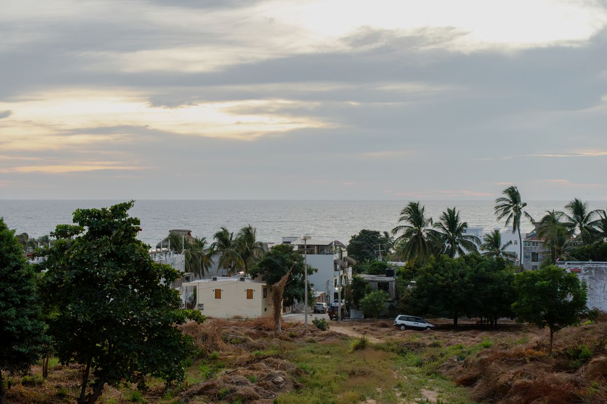 Fachada de Casa Nativa en Zicatela, Puerto Escondido